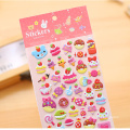 Kid Sticker Promotional Gifts Cute Sponge Puffy Foam Stickers For Kids,Custom Kid Puffy Stickers
